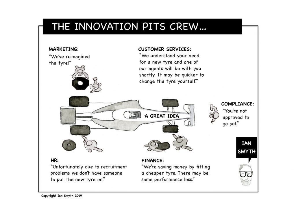 The Innovation Pits Crew